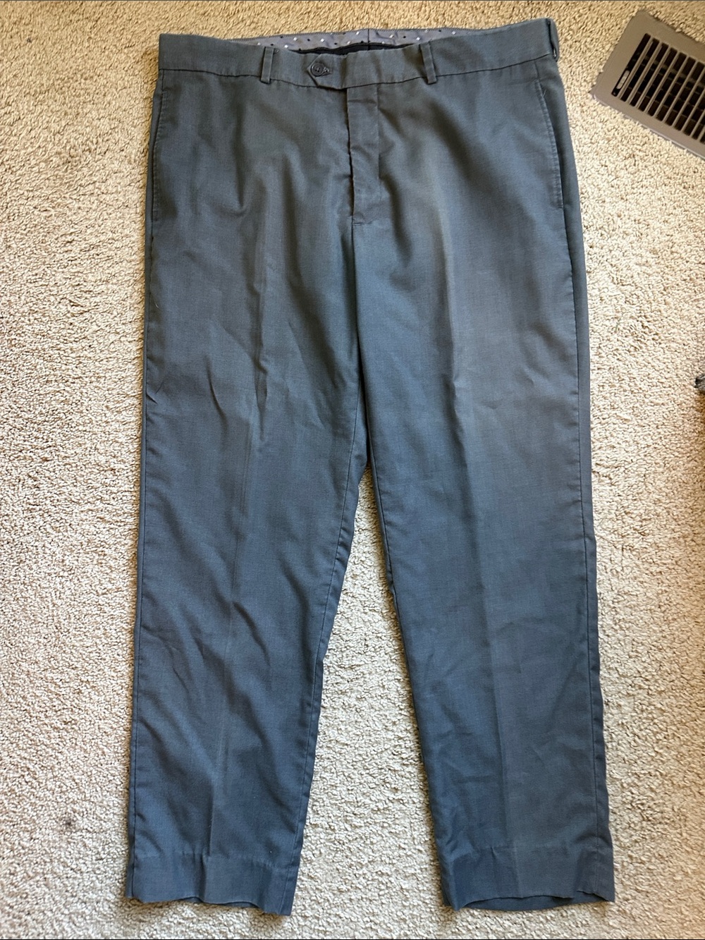 Pronto Uomo Men's Dress Pants in Charcoal Gray